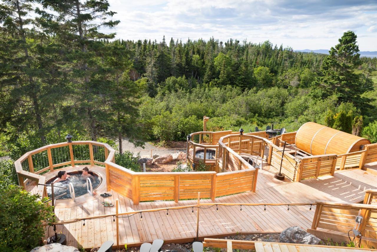 Nordet Motell Saint Georges De Malbaie Exteriör bild